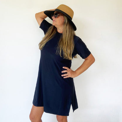 Vestido Saída de Praia em Poliamida Premium | Conforto Térmico e proteção UV50